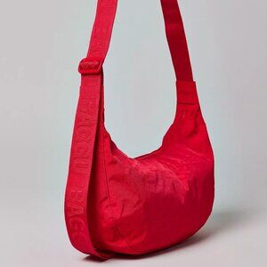 NWT Baggu Medium Crescent Bag - Candy Apple w/ red strap